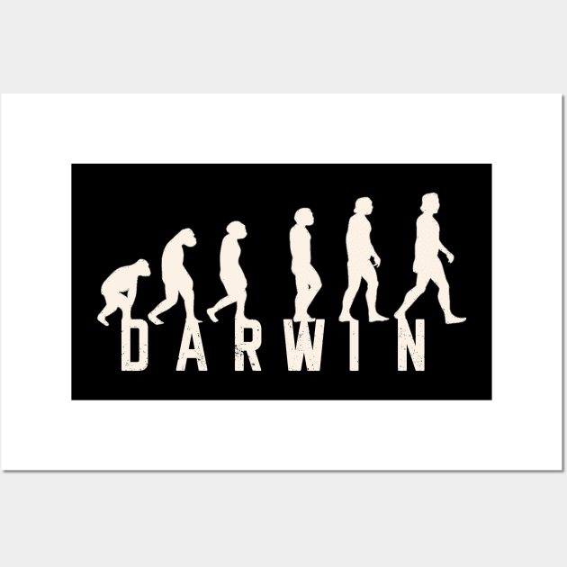 Darwin Evolution Wall Art by Jose Luiz Filho